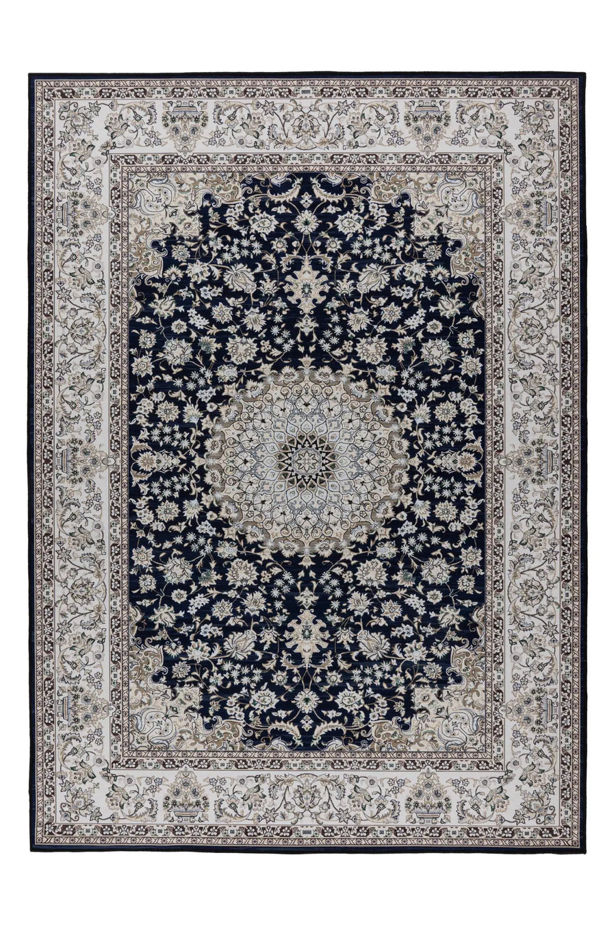 Low-Pile Rug - Jolanda Navy Blue