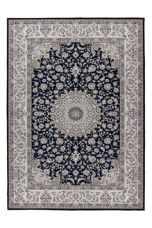 Low-Pile Rug - Jolanda Navy Blue