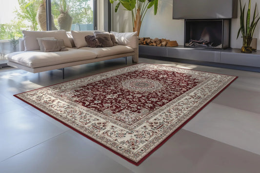 Low-Pile Rug - Jolanda Red