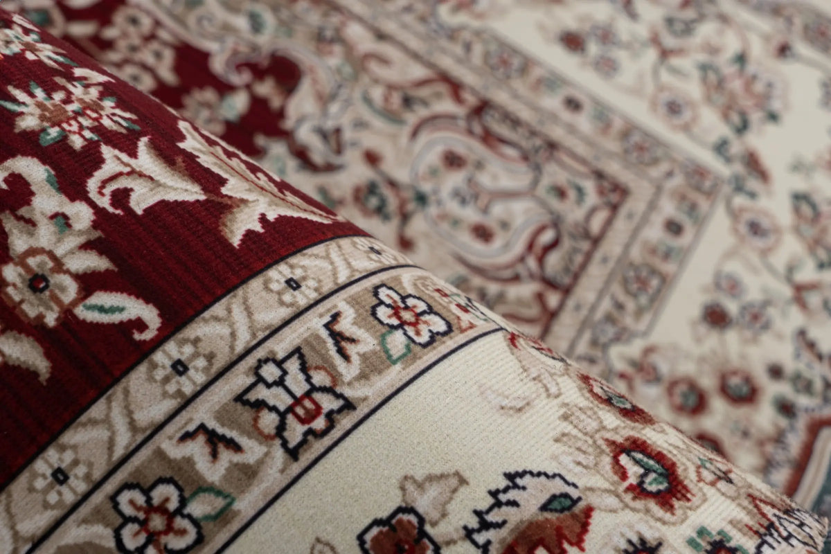 Low-Pile Rug - Jolanda Red