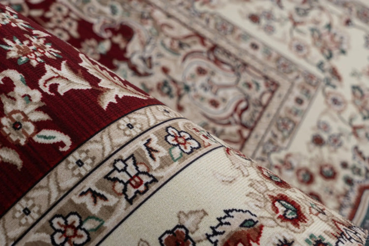 Low-Pile Rug - Jolanda Red