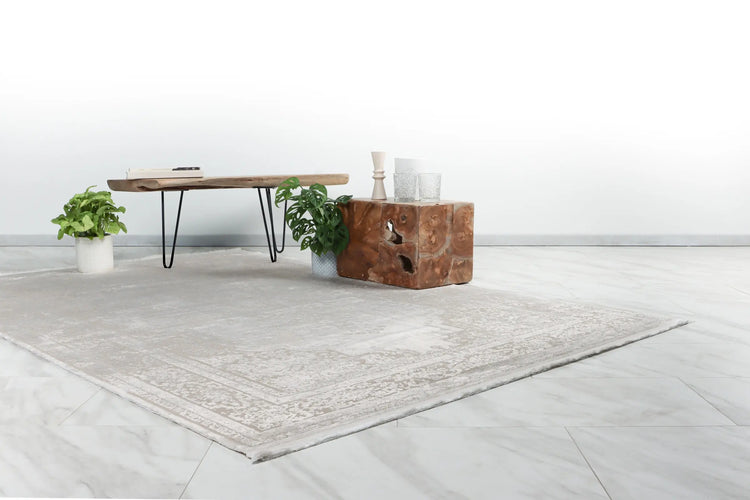 Low-Pile Rug - Kemer Cream