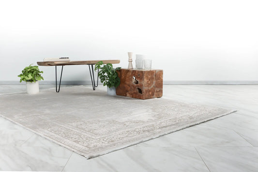 Low-Pile Rug - Kemer Cream