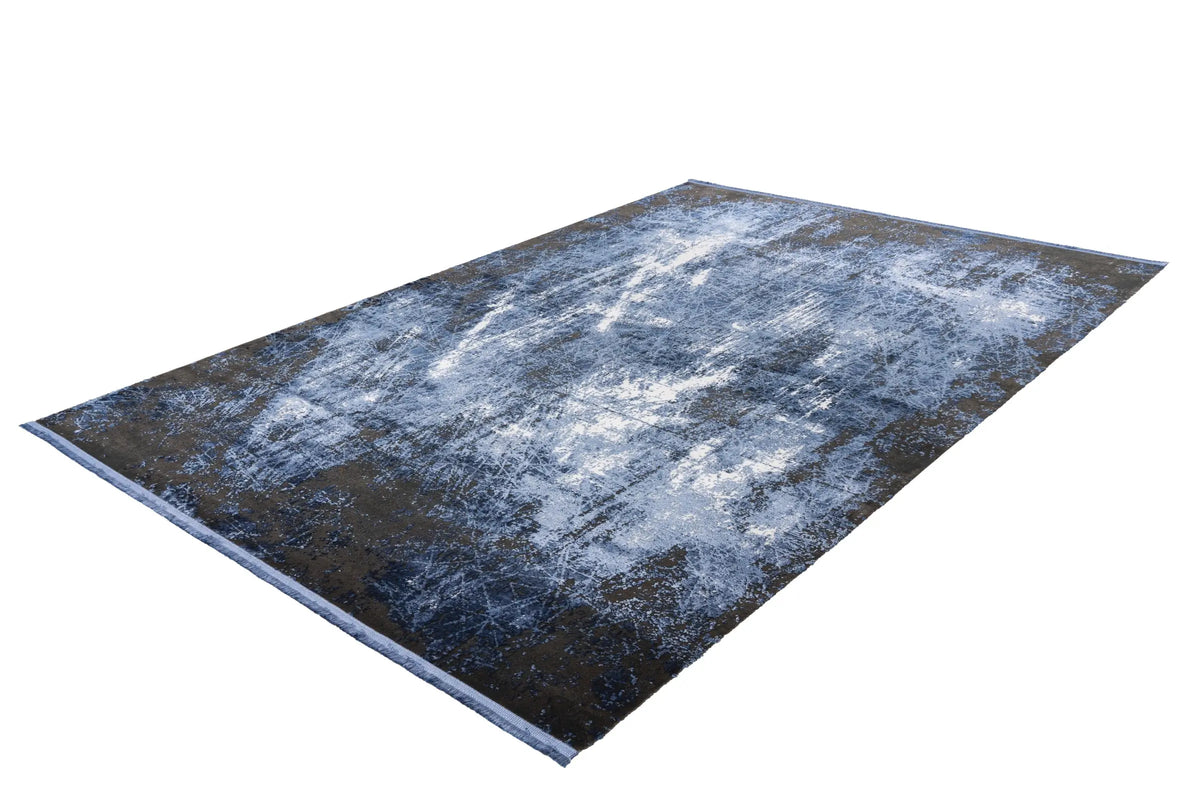 Low-Pile Rug - Kemer Blue