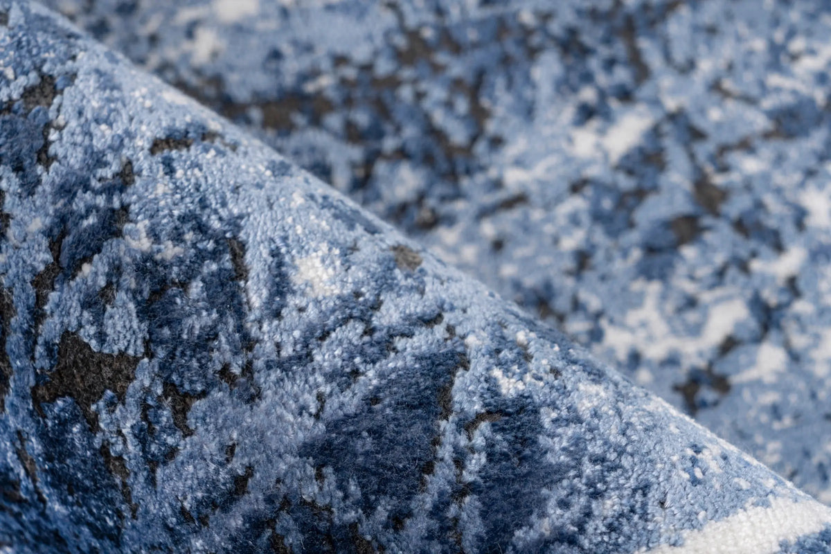 Low-Pile Rug - Kemer Blue