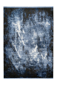Low-Pile Rug - Kemer Blue