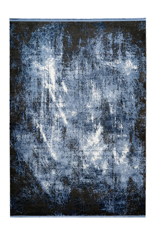 Low-Pile Rug - Kemer Blue