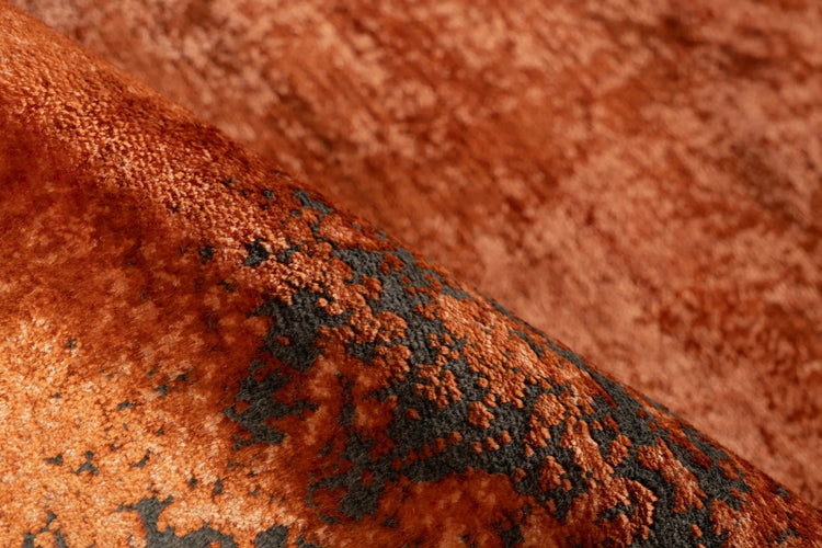 Laagpolig Vloerkleed - Kemer Terracotta
