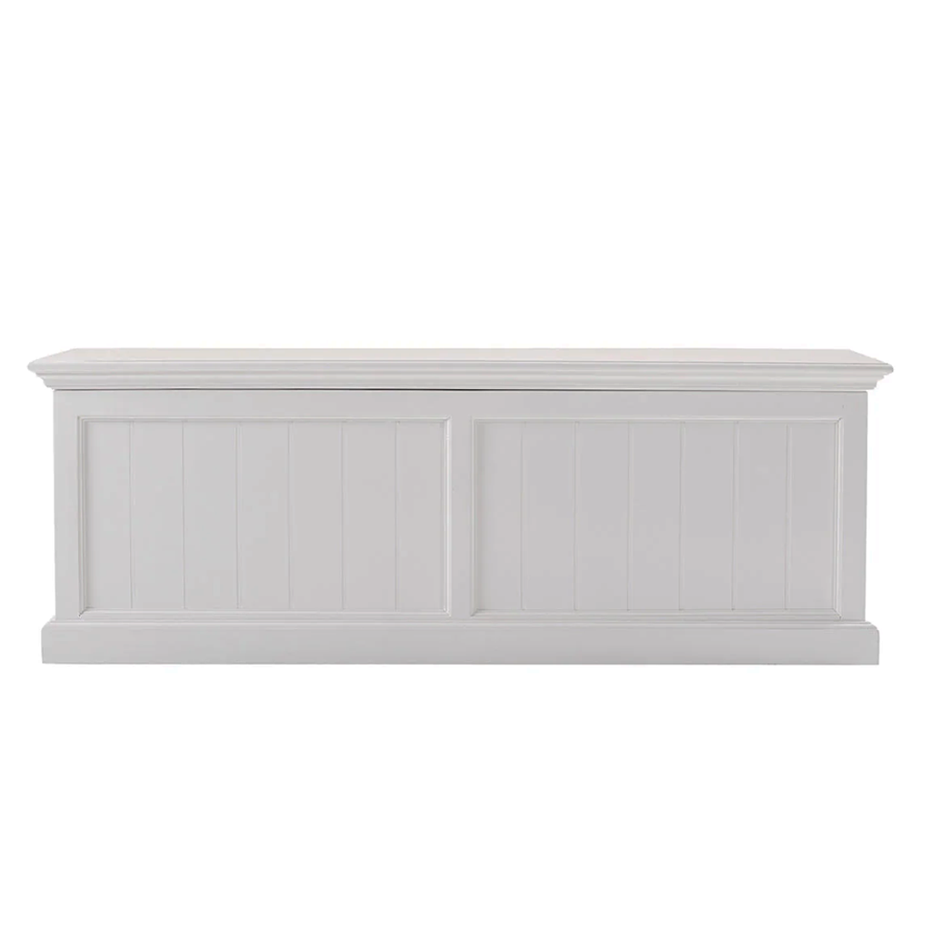 Halifax Medium Blanket and Storage Box - Blanc