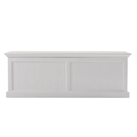 Halifax Medium Blanket and Storage Box - Blanc