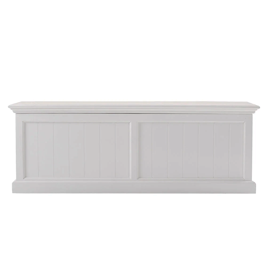 Halifax Medium Blanket and Storage Box - Blanc