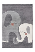 Children's Rug - Lavinia Silver Elephants