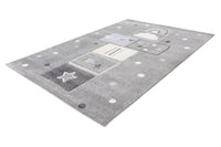 Children's Rug - Lavinia Silver Hopscotch 5