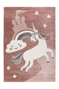 Children's Rug - Lavinia Pink Unicorn