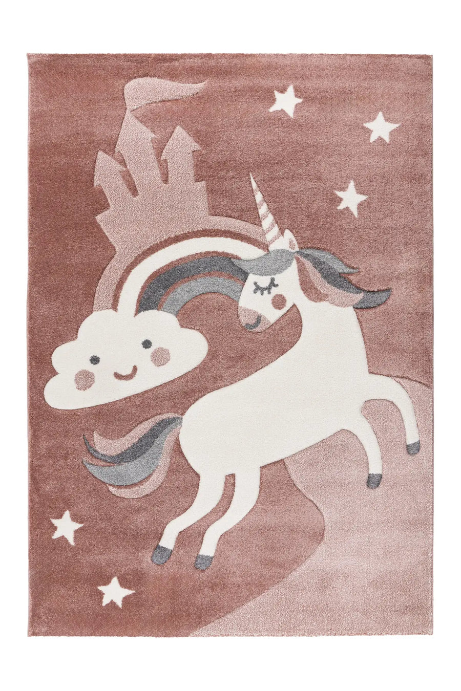 Children's Rug - Lavinia Pink Unicorn