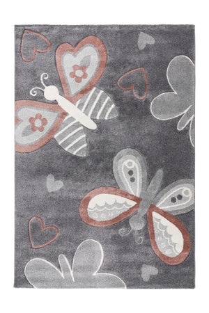 Children's Rug - Lavinia Multicolour Butterflies