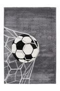 Children's Rug - Lavinia Silver Football 4