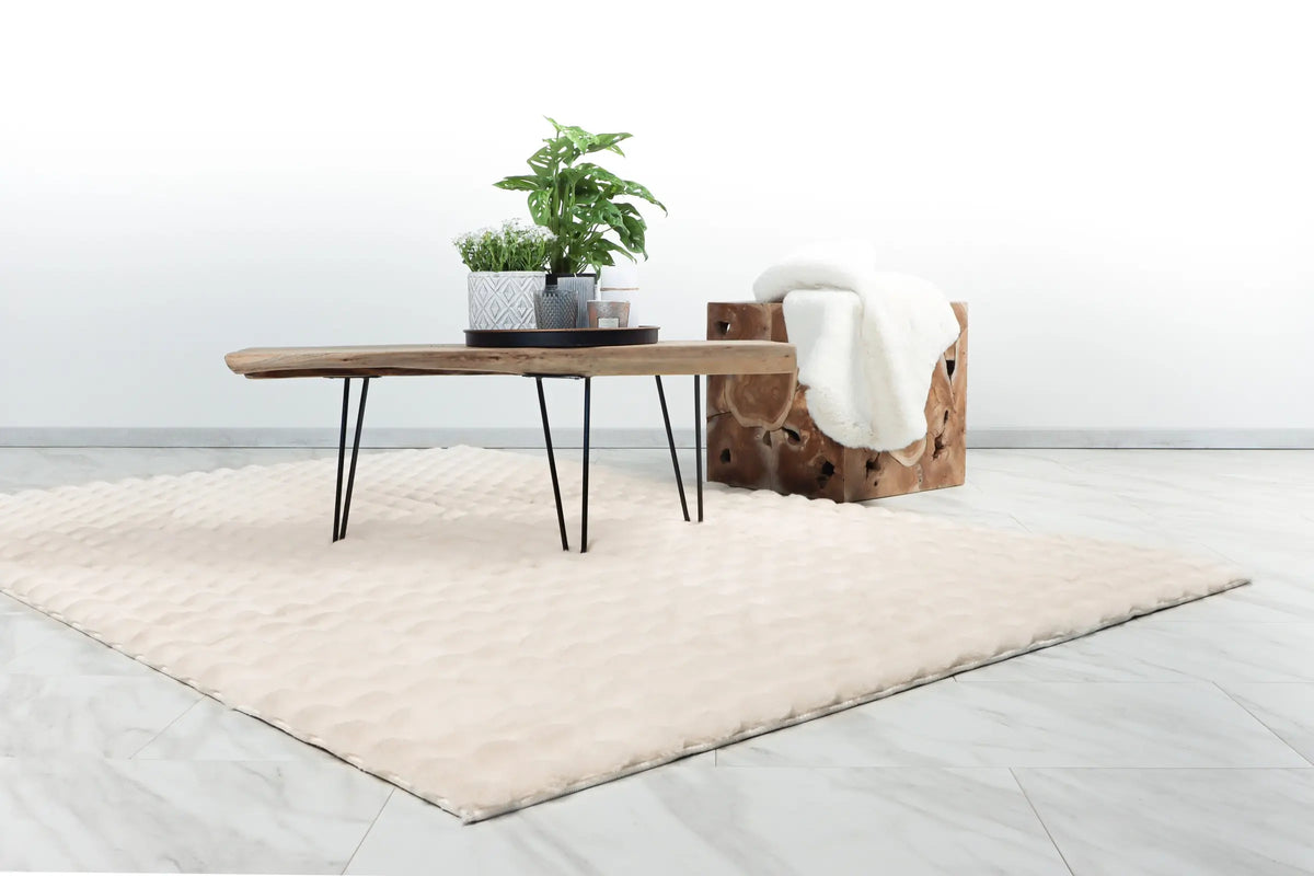 High-Pile Rug - Marenne Cream