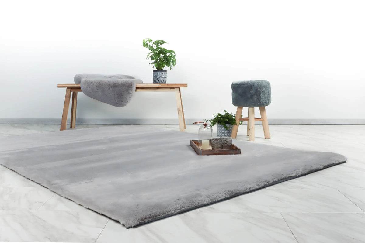 High-Pile Rug - Novara Silver
