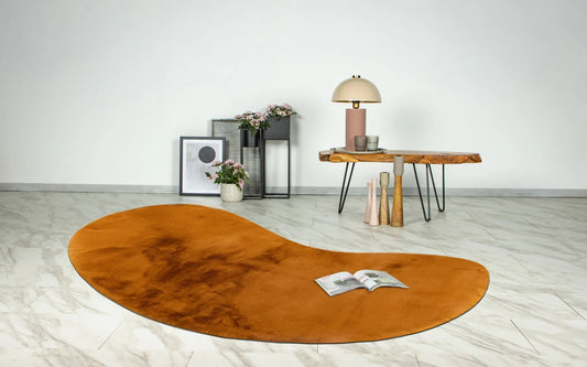 Organic Rug - Novara Amber Plain
