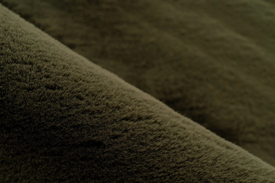 Organic Rug - Novara Basil Green Plain