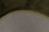 Organic Rug - Novara Basil Green Plain