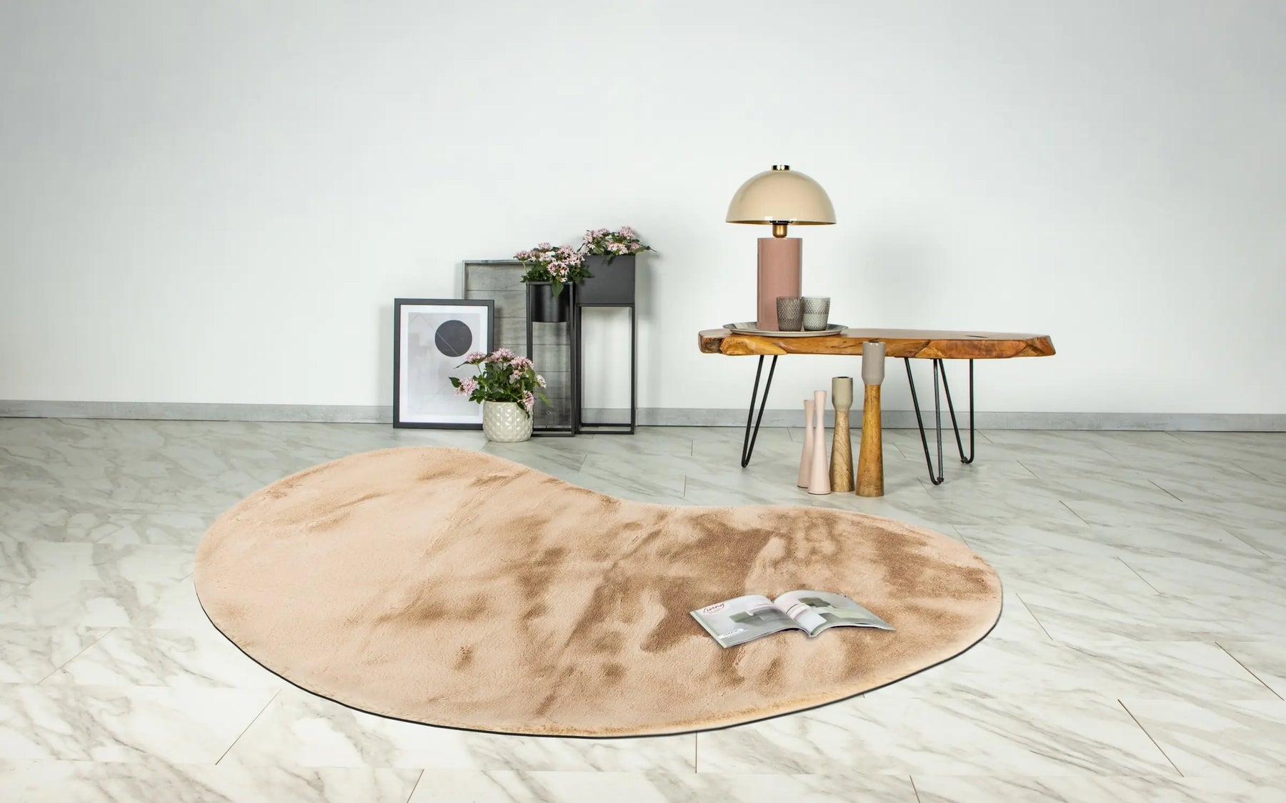 Organic Rug - Novara Beige Plain