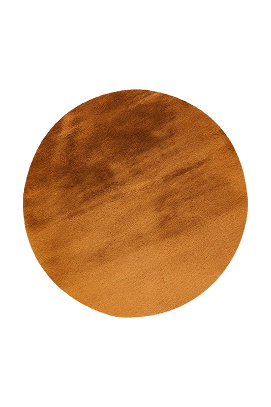 High-Pile Rug - Novara Amber Plain
