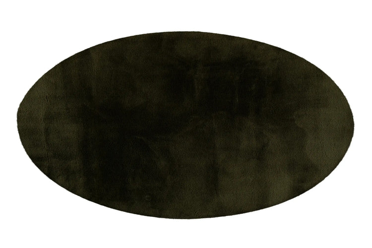 High-Pile Rug - Novara Basil Green Plain