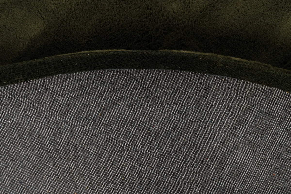 High-Pile Rug - Novara Basil Green Plain
