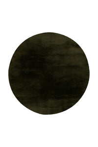 High-Pile Rug - Novara Basil Green Plain