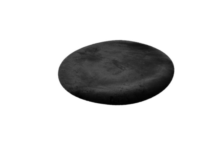 High-Pile Rug - Novara Black Plain