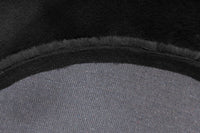 High-Pile Rug - Novara Black Plain