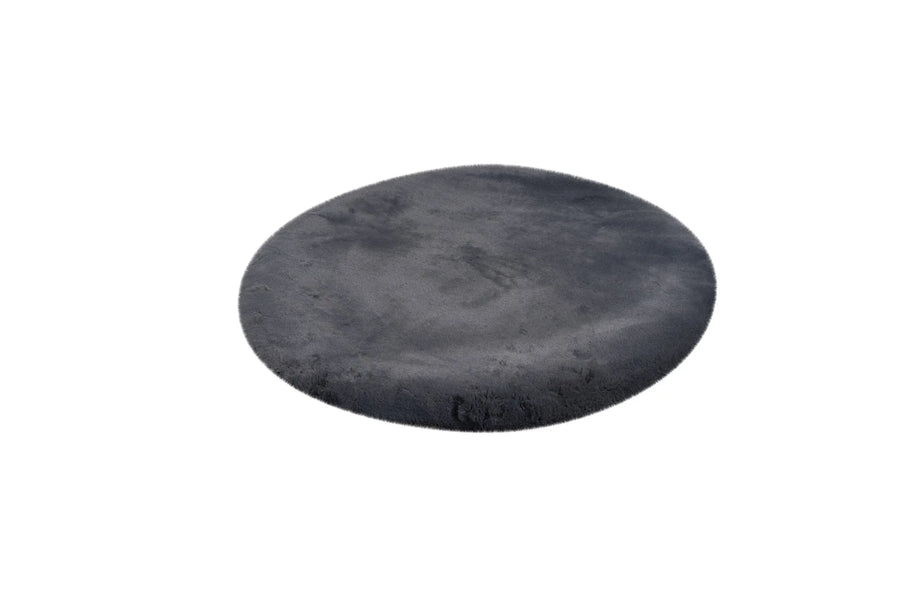 High-Pile Rug - Novara Anthracite Plain