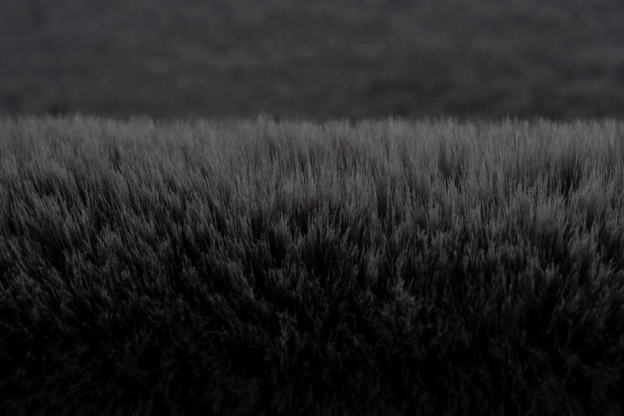 High-Pile Rug - Novara Anthracite Plain