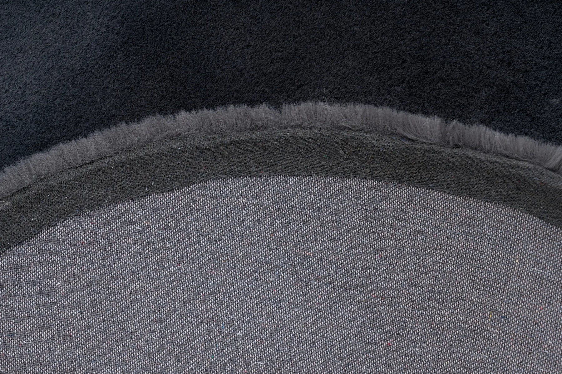 High-Pile Rug - Novara Anthracite Plain