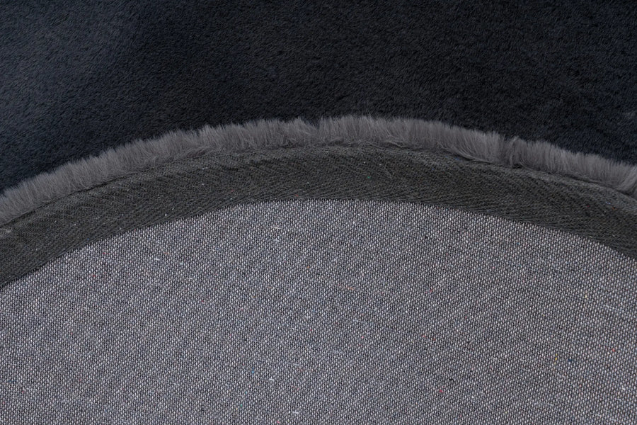 High-Pile Rug - Novara Anthracite Plain