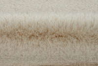 High-Pile Rug - Novara Cream Plain