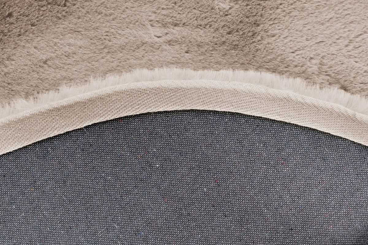 High-Pile Rug - Novara Light Taupe Plain