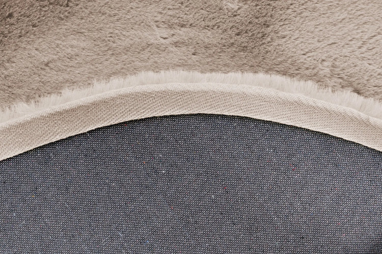 High-Pile Rug - Novara Light Taupe Plain