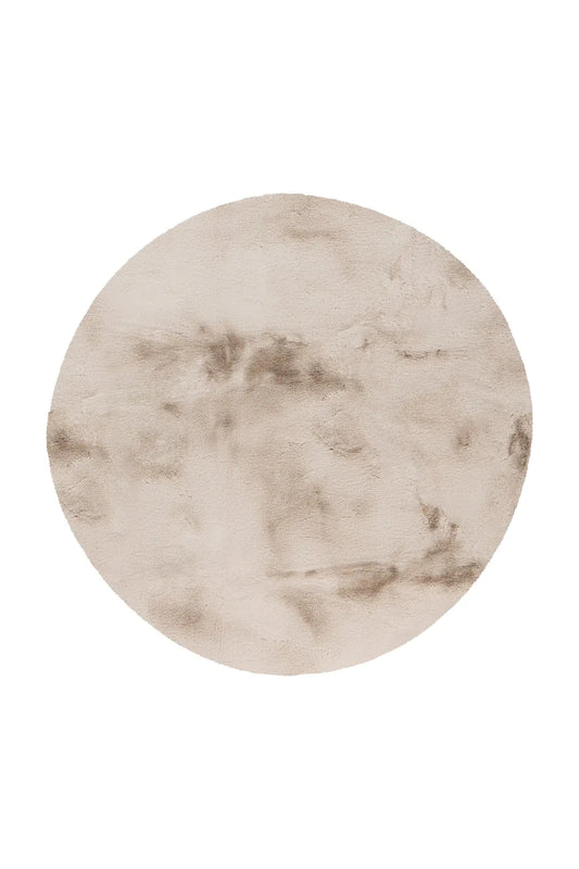 High-Pile Rug - Novara Light Taupe Plain
