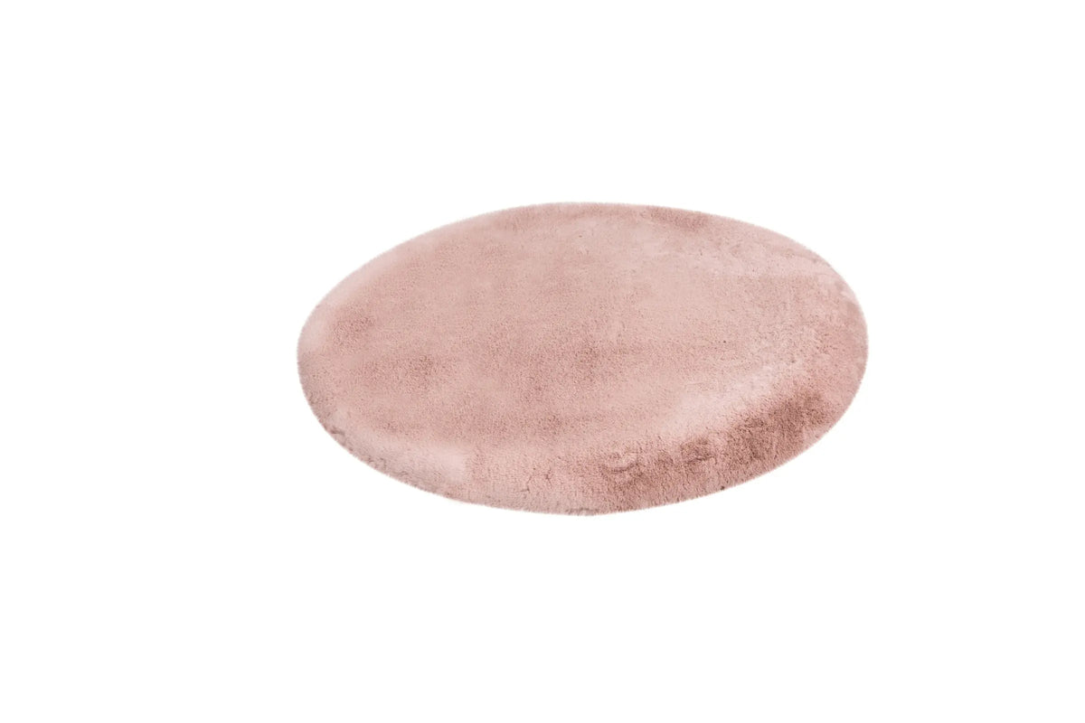 High-Pile Rug - Novara Powder Pink Plain