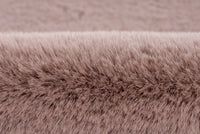 High-Pile Rug - Novara Powder Pink Plain