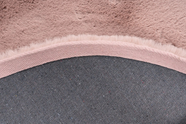 High-Pile Rug - Novara Powder Pink Plain