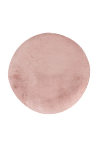 High-Pile Rug - Novara Powder Pink Plain