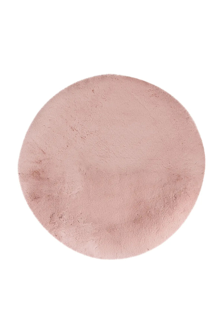 High-Pile Rug - Novara Powder Pink Plain