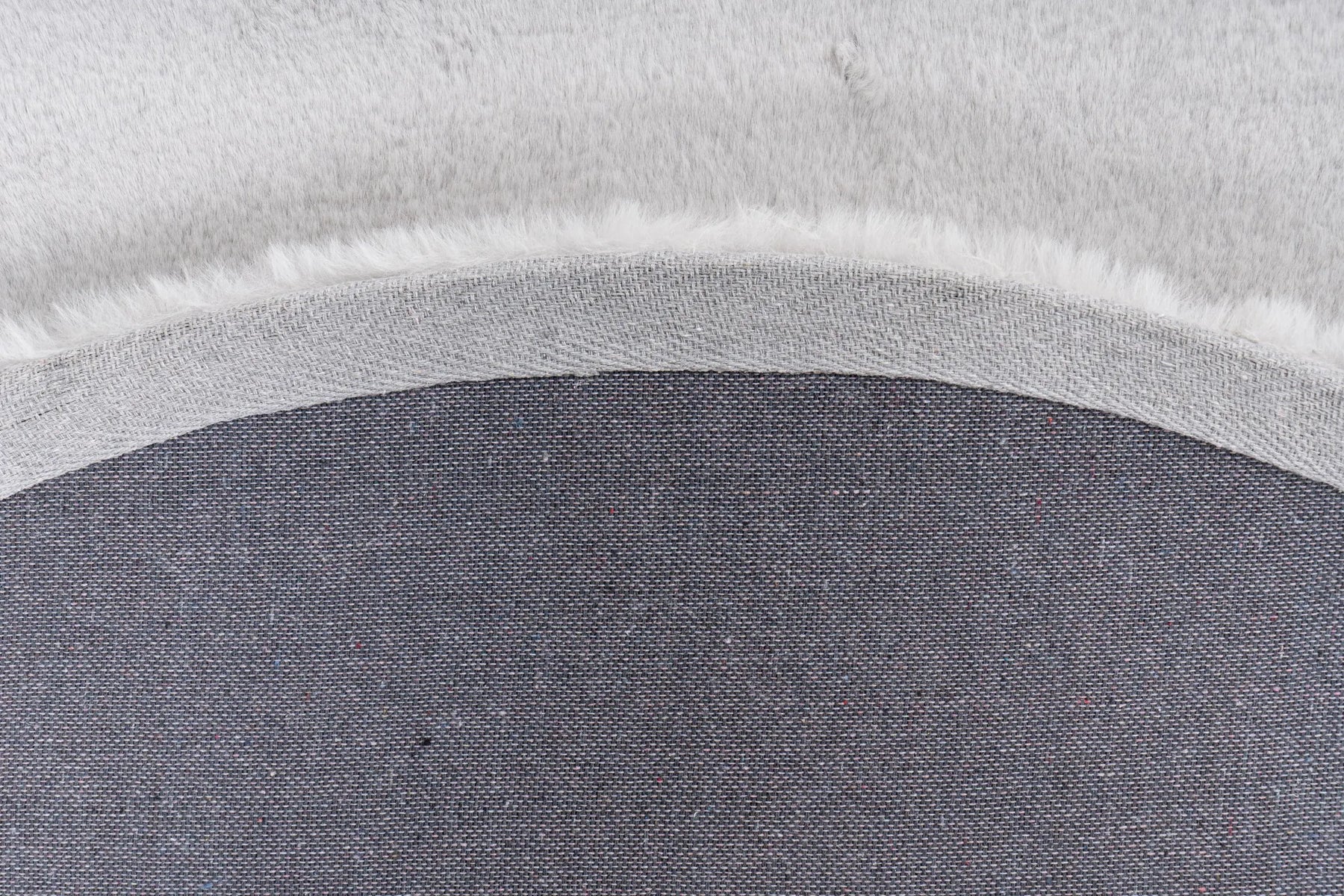 High-Pile Rug - Novara Silver Plain