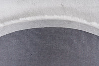 High-Pile Rug - Novara Silver Plain