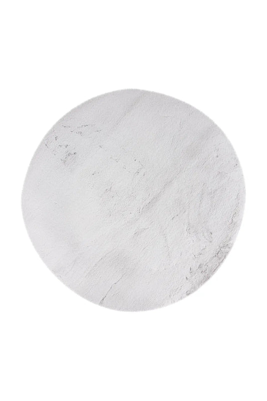 High-Pile Rug - Novara Silver Plain