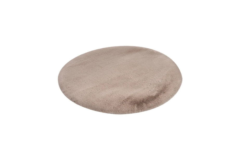 High-Pile Rug - Novara Taupe Plain